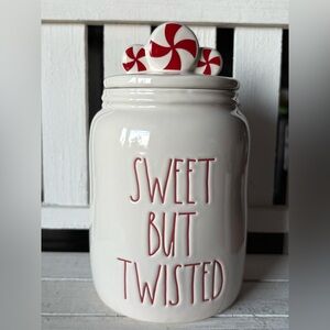 Rae Dunn Sweet But Twisted Holiday Baby Canister
